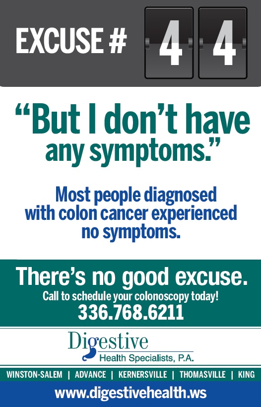 No symptoms