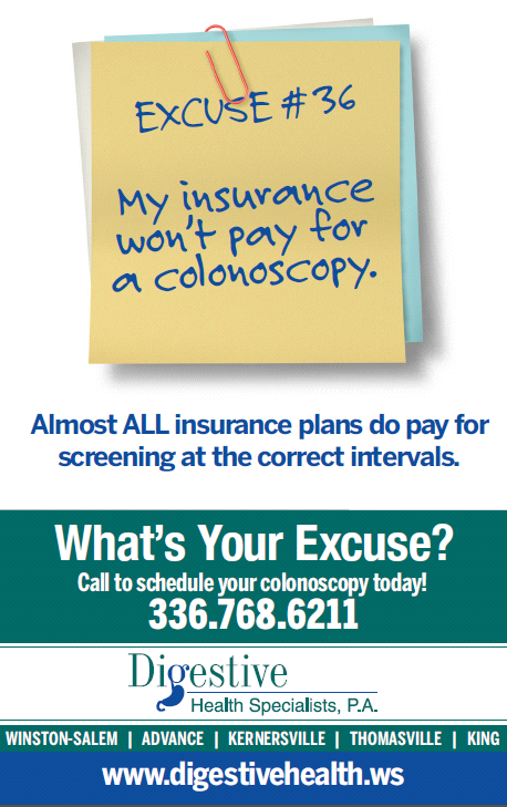 Excuse #36 My insurance won't pay for a colonoscopy