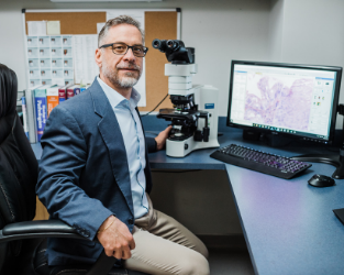 Jerald Winter, MD is in-house pathologist for Digestive Health Specialists Pathology Laboratory