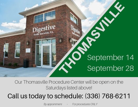 September Saturday appointment dates