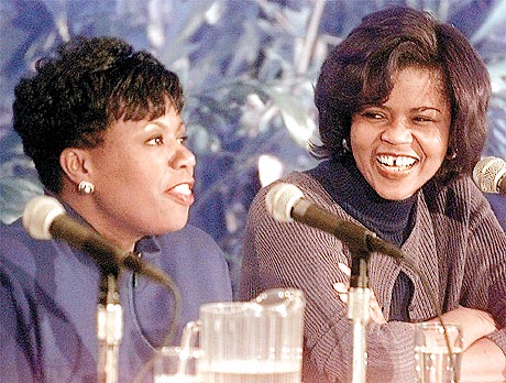 Dr. Paula Mahone and Dr. Karen Drake were part of a team that delivered sextuplets black history month medicine