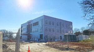 Kimel Park location in Winston-Salem work in progress
