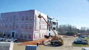 Kimel Park location in Winston-Salem work in progress